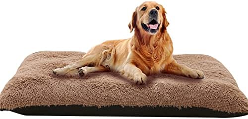 Легла за кучета, 42,5 X 28,7, Постелки за по-големи Кучета, Луксозни Плюшени Почистваща Мини Легла за домашни любимци за Големи
