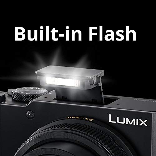 Цифров фотоапарат Panasonic LUMIX ZS200D 4K, сензор 20,1 Mp с диагонал 1 инч, 15-кратно обектив Leica DC Vario-Eli, бленда