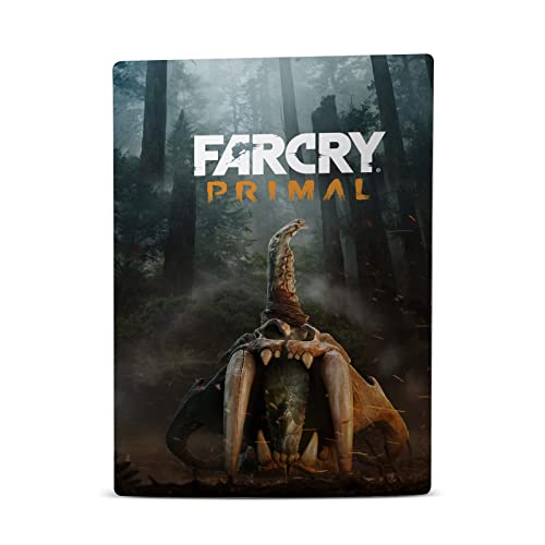 Дизайн на своята практика за главата Официално Лицензиран Far Cry Skull II Primal Key Art Vinyl Стикер На Предната Панел Детска Стикер на
