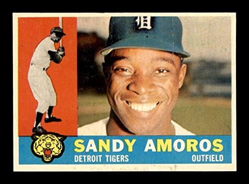 531 Санди Аморос - Бейзболни картички Topps 1960 г. (Звезда) С градацией EXMT + - Реколта Картички с автограф бейсболистов