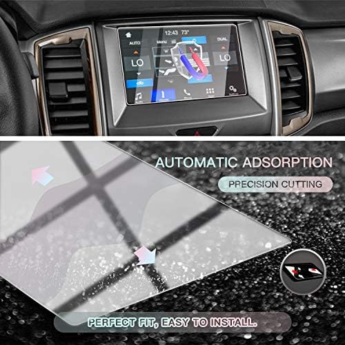 CDEFG Автомобили Защитно фолио за екрана с Централно управление, Навигационна Защитно фолио за Сензорния екран, 2019 2020 2021 Ranger