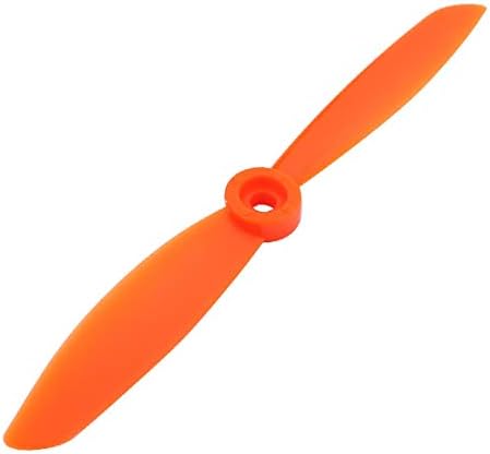 Нов Lon0167 от 3 теми с надеждността 6 x 4.5 инча, оранжево, 2-Лопастный CW перка за радиоуправляемого самолет с распорными пръстени (id: