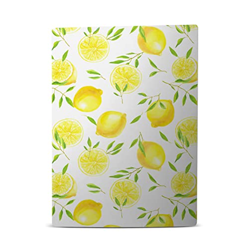 Дизайн на своята практика Официално Лицензиран Presi Kirilova Lemons Patterns Vinyl Стикер На Предната Панел Детска Стикер на кожата,