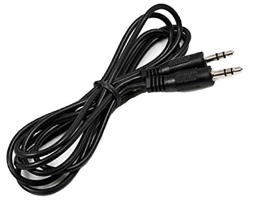 AUX аудио кабел повишена яркост 3,5 мм, съвместим с дискове iMM377 iMM377BLK iMM-377 iMM-377BLK MobiAir i177 i177-01 i177BLK-V-B i177WHT ISP245