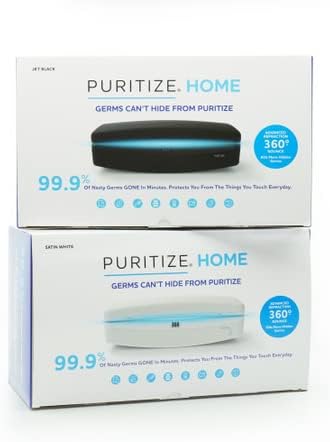 Puritize Home - Дезинфектант с uv-радиация - по-Голяма кутия за стерилизация UVC телефони, дистанционни управления, кредитни карти,