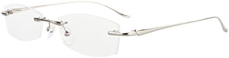 Bee Тао Златни Метални Очила За четене 4,25 Мъжки Дамски Модни Очила За Четене Без Рамки 23 Достъпни Силни Страни