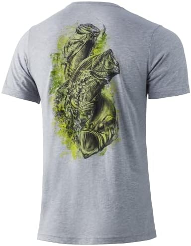 Мъжки t-shirt HUK Kc Scott с къс ръкав | Performance Fishing T-Shirt