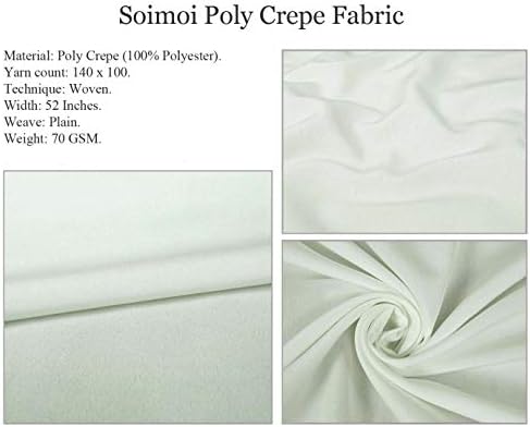 Тъкан от сатинового коприна Soimoi на точки, с листа и цветя художествен принтом ширина 42 инча