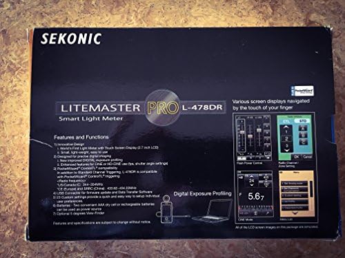 Заснет с производство на измерване на осветеност Sekonic L-478DR LiteMaster Pro, заменен с Sekonic L-478DR-U