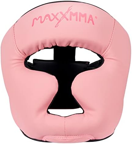 MaxxMMA Прическа с пълно Покритие и Подплата за Шлем Боксови Тренировка ММА Кикбокс Спаринг Карате по Таекуондо...
