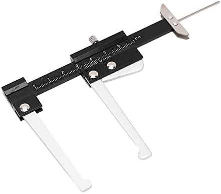 Akozon Инструмент За измерване на спирачния диск, Точност 0,1 mm 0?60 mm Микрометър Шублер За Измерване на Ротора на дисковата