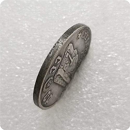 Монета на повикване Възпоменателна Монета на Корейската война Медал с Цветен Флага 38 Линейна Монета Копие Медалите на Корейската