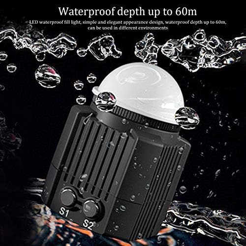 Водоустойчив Гмуркане Снимка Заполняющий Светлина 60 М Подводна Камера LED Видеосвет 7500 До Гмуркане Светлини Под Водата