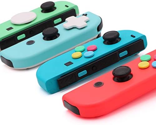 Комплект Капачки за бутони D-Pad за Nintendo Switch Joy-Con, Тампон за бутоните Switch
