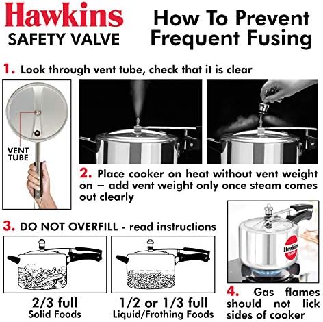Предпазен клапан под налягане Hawkins B1010 от 3 части - B1010-3 бр. /компл.
