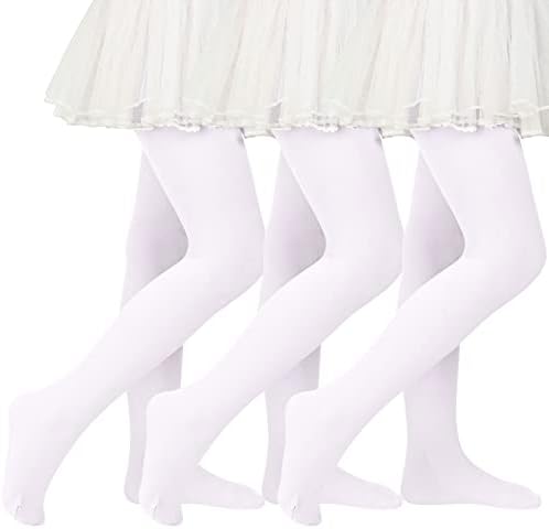 Танцови Чорапогащи за Малки Момичета, Балетные Чорапогащник с Крака за Деца, Чорапи за момичета, Панталони за Училищни униформи, Гамаши за Малки Момичета