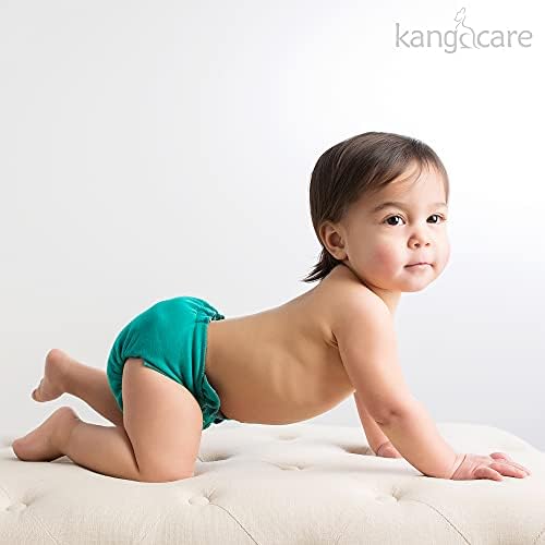 Пелена Kanga Care Ecoposh OBV Baby One Size с Регулируем Впитывающим джоб, Текстилен Пелена за високата влажност на въздуха и нощно ползване | за многократна употреба, Моющийся, от