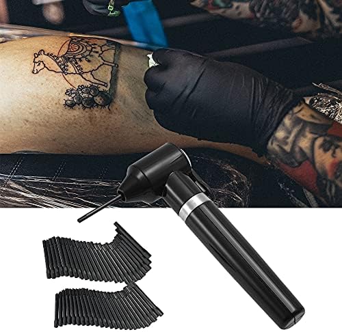 Машина за Смесване на мастила за татуировки - Yangna Машина за Смесване на Пигменти за татуировки 100 бр. Пръчици за Смесване на Черно Електрически