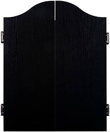 Черна дървена дъска за игра на дартс, включва в себе си на официална соревновательную дъска за игра на дартс от сизал, 6 медни стреличка с тегло 18 грама, тебешири и гъ