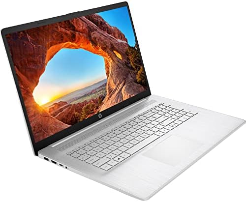 Най-новият лаптоп HP 2022 17, 17,3 FHD IPS дисплей, четириядрен процесор Intel Core i5-1135G7, графика Intel Iris Xe, 16 GB оперативна памет,
