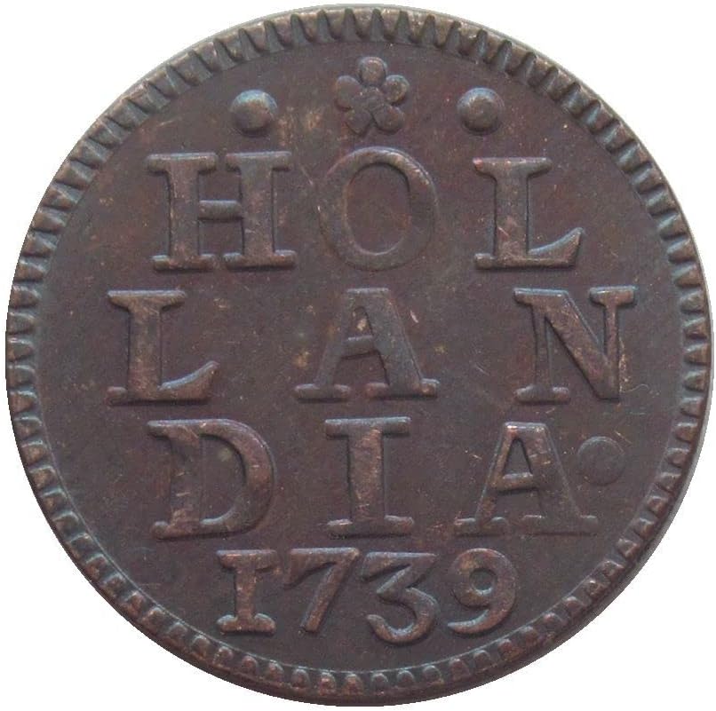 Възпоменателна Монета от Холандската Мед 1739 г., Копие от Чуждестранна Възпоменателни монети