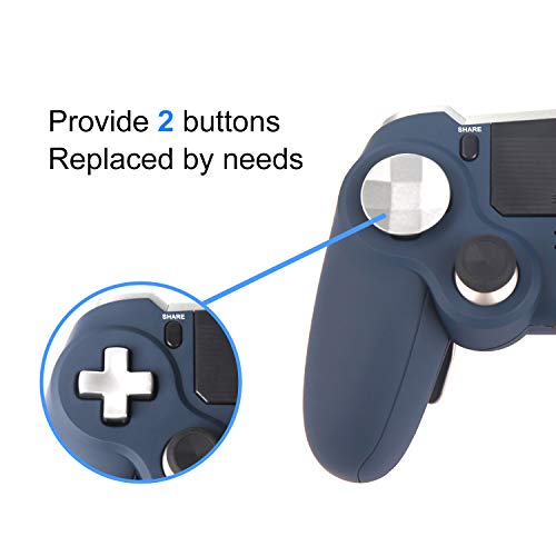 SADES PS4 Контролер C100 Безжичен Контролер Bluetooth Геймпад, Тъчпад Джойстик с двойна вибрация, Безжичен контролер за Playstation