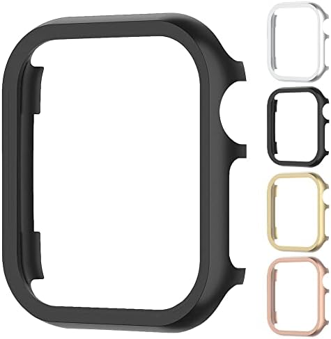 Калъф от алуминиева сплав DYPERO за Apple Watch Серия 7 41 мм, 45 мм, метални седалките-брони за iWatch 6 SE 5 3, защитно покритие