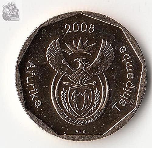 Африканска Южна Африка 50 Точки Монета Година на Случаен Чуждестранните Монети Събиране на монети
