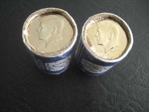 2004 P & D Кенеди Ролки по Полдоллара От Монетния двор на САЩ 40 Половини Монети