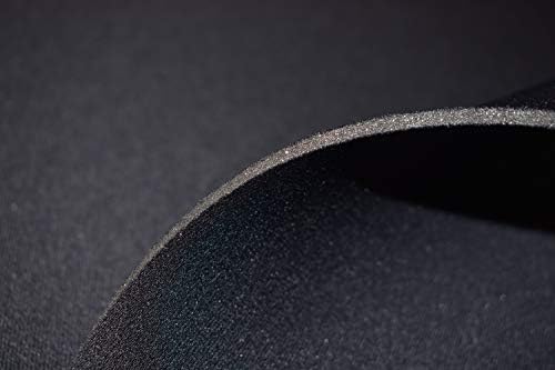 Въздух пропускливи неопреновая плат AirFoam с дебелина 3 мм, Черен неопреновый материал на Квадратен фут, Еластична пяна Останат Techno Stretch