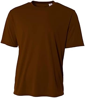JustBlanks Мъжки Тренировочная Тениска с Къс ръкав, Блузи, Охлаждаща Спортна Тениска с кръгло Деколте и Къс Ръкав за Мъже