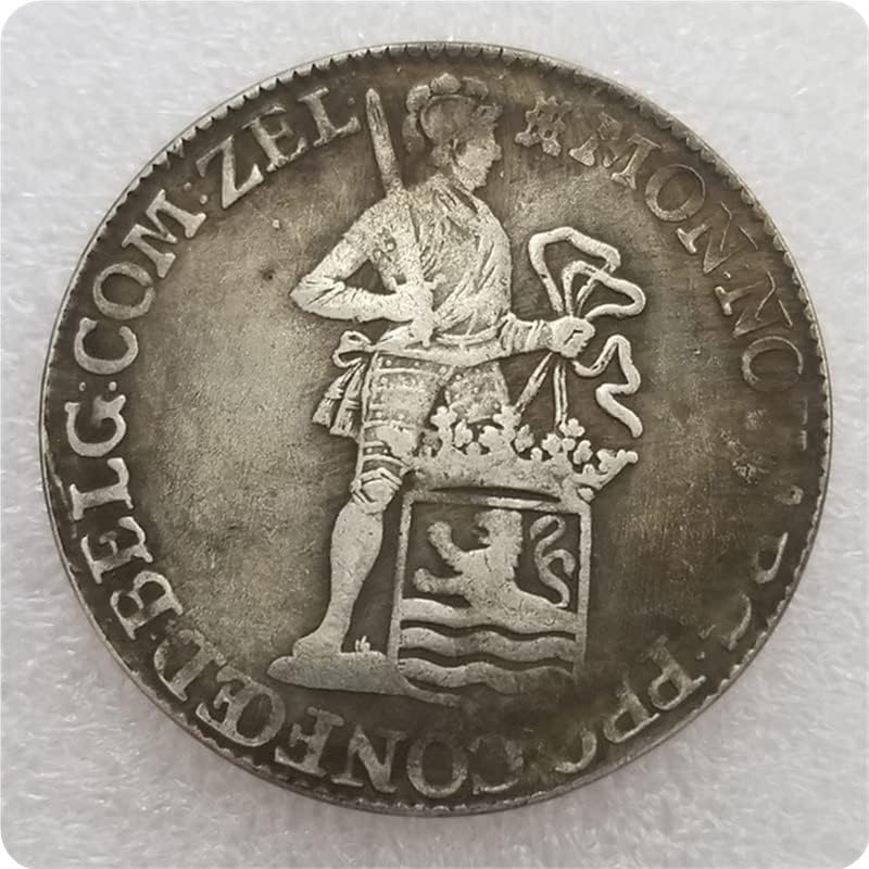AVCITY Антични възпоменателна монета ръчно изработени от Холандия 1769 г. на едро на 1984