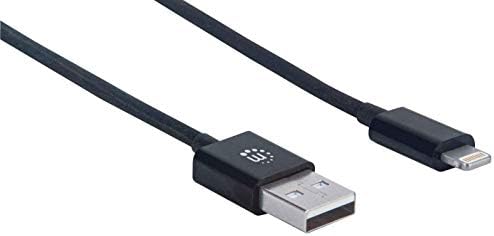 Кабел USB 2.0 Manhattan A-Male-Micro B-Male 3' (323987)