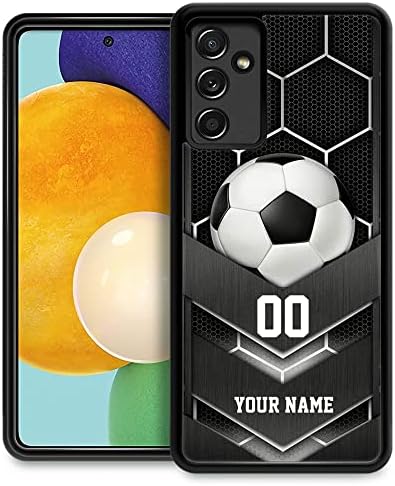DJSOK Модерен калъф за мобилен телефон с участието на Подаръци по поръчка-за мъже и жени, Футбол за Samsung Galaxy A13, а a53 A14 A03S