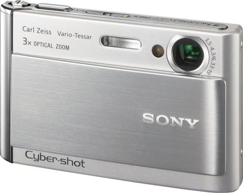Цифров фотоапарат Sony Cybershot DSC-T70 8.1 Mp с 3-кратно оптично увеличение и функция за стабилизация на изображението Super Steady Shot