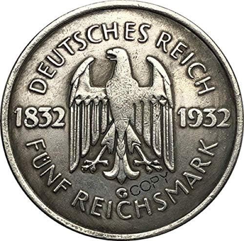 Монета на Повикване 1927 Италия Копие на Монети, деноминирани 10 Лири за Домашен интериор на Офис Събиране на монети