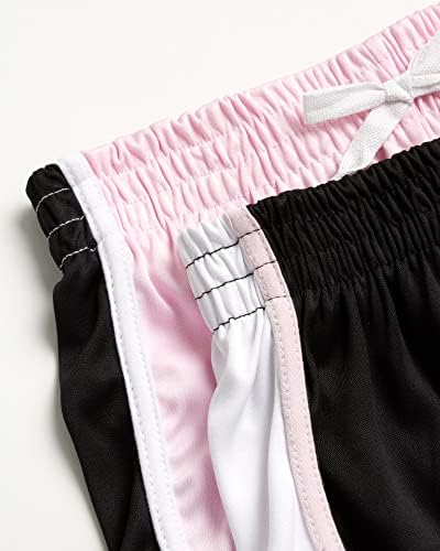 Спортни къси панталони Reebok за момичета – Леки и Спортни шорти за фитнес от окото на материала (2 опаковки)