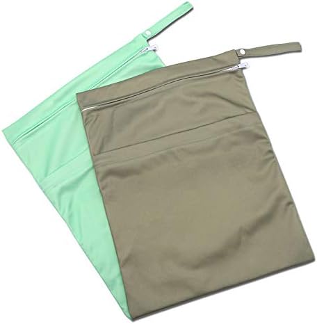 Мокра торба филтър за Памперси - 2 опаковки, на Сухо чанта за памперси, моющийся Водоустойчив калъф за Еднократна употреба, джоб с