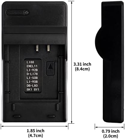 Зарядно устройство Norifon LI-50B USB за фотоапарати Olympus D-750, - SH-21, SP-800UZ, SP-810UZ, SP-815UZ, Stylus 1010, 1030SW, SZ-12, SZ-14,