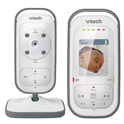 Видеоняня VTech VM511 син цвят с автоматично инфрачервено нощно виждане, переговорным устройство за обратна връзка, оцифрованной предаването