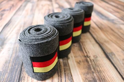 Тайна за Polo /Устойчиви Тайна, Комплект от 4 бродирани въглища подложки с немски флага