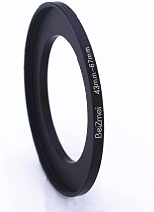 нагоре пръстен 43 мм-За филтри 67 мм, съвместими с обективи на всички марки Ø43 мм и филтър на камерата UV ND CPL Ø67 мм. Изработена