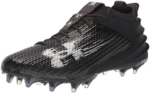 Мъжки футболни обувки на Under Armour Blur Smoke 2.0 с формованными шипове, (003) Черен/Black/Черен, 10,5