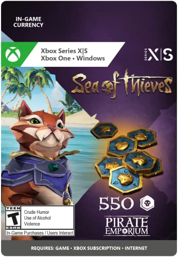 Набор от древни монети капитан Sea of Thieves – 2550 монети - Xbox и Windows 10 [Цифров код]