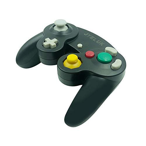 Жичен контролер JYELUK Gamecube, съвместими с Nintendo Gamecube, черен