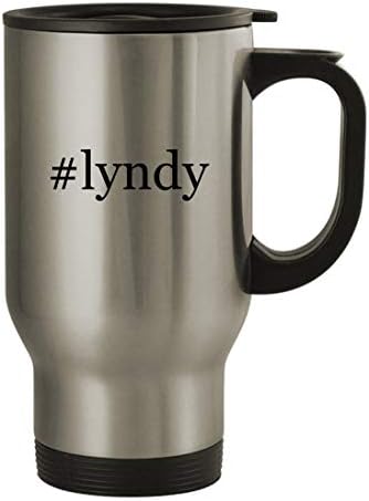 Подарък дрънкулки lyndy - Пътна Чаша от Неръждаема Стомана с тегло 14 грама, Сребрист