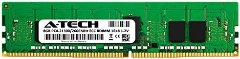 Подмяна на A-Tech 8 GB за Dell 1VRGY - DDR4 2666 Mhz PC4-21300 ECC с регистрация RDIMM 1Rx8 1.2 V - Single Server RAM Memory Stick (1VRGY-ATC)