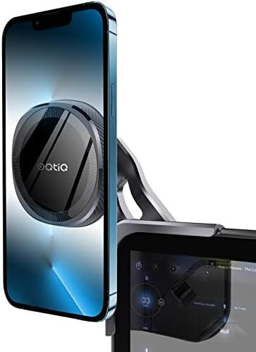 OQTIQ за телефон Tesla Планина за MagSafe Модел 3 / Y Аксесоари Магнитен Кола за телефон Дизайн на Панти капак със Свободното въртене на 360 ° за iPhone 14 13 12 Pro Mini Max Всички телефони
