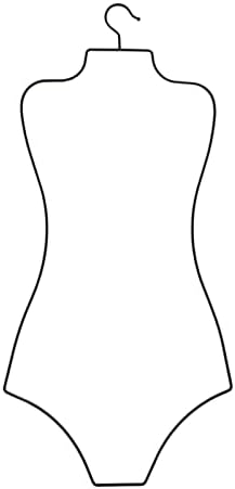 Milageto Дамски Метална Форма на Тялото, Закачалка за Бански костюми, Закачалка за Плажни Дрехи, Закачалка за Бельо, Тънки