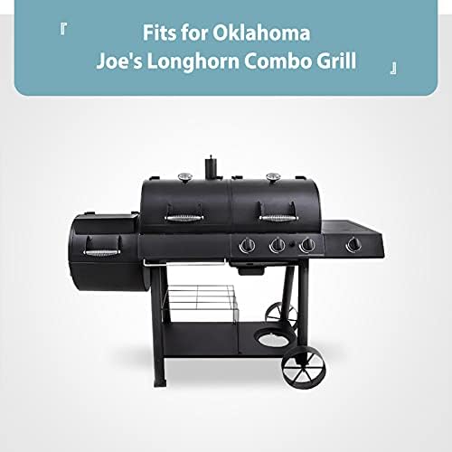 Калъф за печене SHINESTAR за комбинирана пушача Oklahoma Joe Longhorn, Сверхпрочный Водоустойчив калъф за барбекю, устойчиви на избледняване